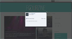 Desktop Screenshot of fourzine.it